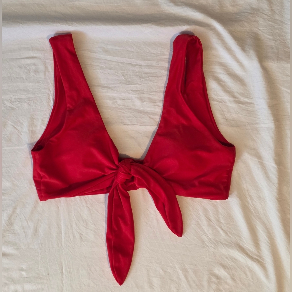 Zaful Cherry Red Swimwear